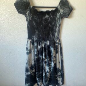 Justify medium women's short tie-dye dress